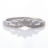 Michael Hill, 10ct White Gold, Fancy 0.23ct Diamond Band