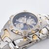Stainless Steel / Gold Plated, Seiko Chronograph Sports Quartz Alarm Wristwatch, circa 2008 - 2