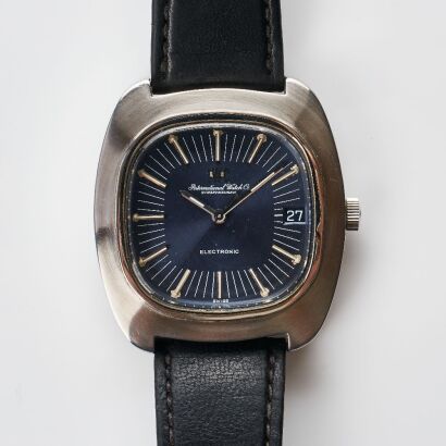 Stainless Steel, IWC Cal.150 Electronic Wristwatch, circa 1970's