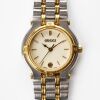 Stainless Steel / Gold-tone, Gucci 9000L Ladies Quartz Wristwatch, circa 1990's