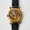 Gold Plated, Martell (Cognac) Branded Skeletonised Hand-wound Wristwatch, circa late C20th - 4