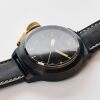 U-BOAT Classico 45, "Gold Crown" Black PVD Steel Automatic Wristwatch - 3
