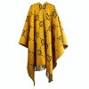 Gucci, 100% Wool, GG Freedom Monogram Reversible Wool Cape - 2