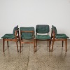A Set of Four Danish Teak Mid-Century Dining Chairs 1960s - 2