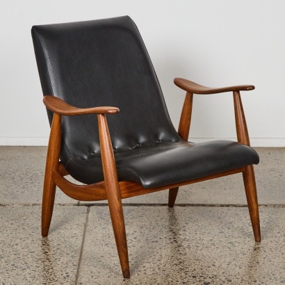 A Lounge Chair by Louis van Teeffelen for WeBe, Netherlands c.1960s