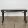 A Bobbin Leg Altar Console Table - 2