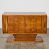 An Art Deco Burl Wood Sideboard, Netherlands c.1930s