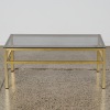 A Smoked Glass Coffee Table - 2