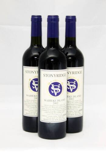 (4) 2002 Stonyridge Larose