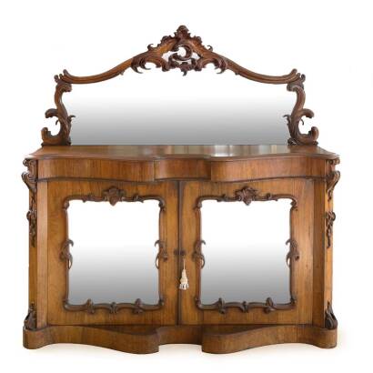 An Early-Victorian Mirror Backed Sideboard, C. 1840