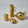 A Stunning Tom Dixon Brass Teaset