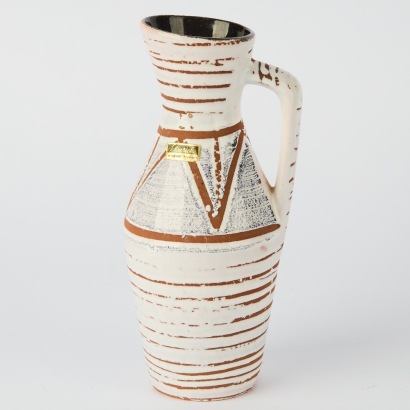Fat Lava Scheurich Europe Line Art Pottery vase