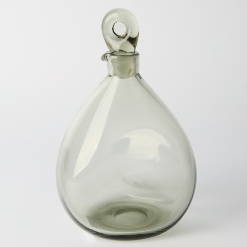 Holmegaard Per Lutken "YORK" Smoke Glass Decanter