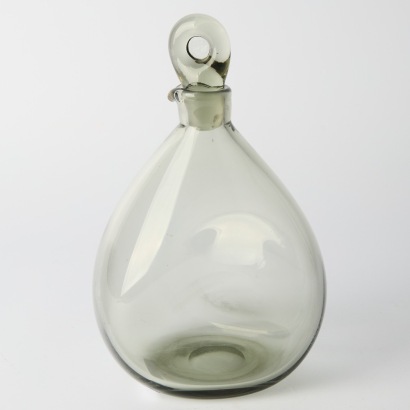 Holmegaard Per Lutken "YORK" Smoke Glass Decanter