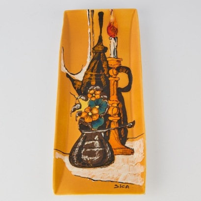 Mid Century Italian SICA Bowl / Wall Plate