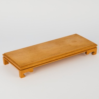 A Vintage Japanese Cedar Display Stand