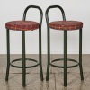 A Pair of Tubular Barstools
