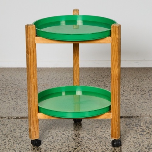 A Retro Two Tier Tray Table