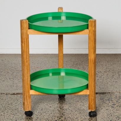 A Retro Two Tier Tray Table