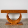 A Crescent Hall Table
