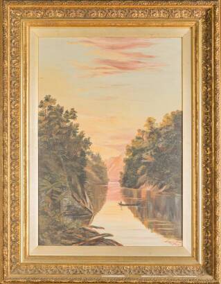 C JOHNSON Whanganui River