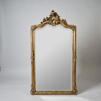 A Louis Philippe Giltwood Mirror&nbsp;