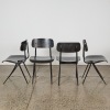 A Set of Four European Plywood Chairs