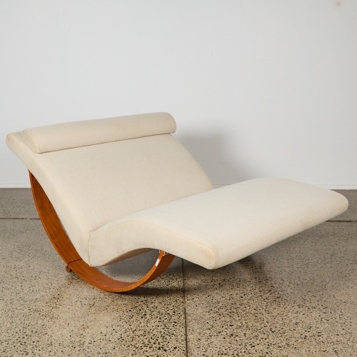 A Gabbiano Rocking Chair Designed by Karin Silva Gil for Giovanetti
