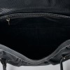 Celine, Black Leather Buckle Shoulder Bag - 4