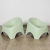 A Pair of Sage Outdoor Chairs