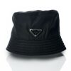 Prada, Black Nylon Bucket Hat