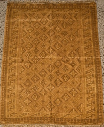 A Hand Knotted Wool Carpet