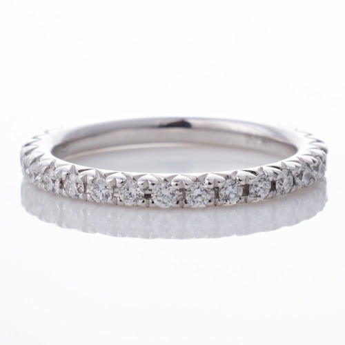 18ct White Gold, 0.34ct Diamond Comet Band