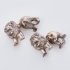 Sterling Silver, Lion Motif Cufflinks