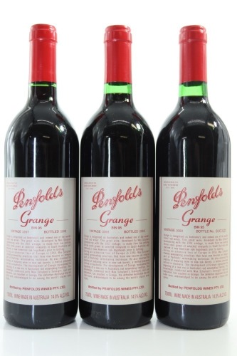 (1) 1997-1999 Penfolds Grange Bin 95 Vertical Lot, Australia, 3 Bottles Sold as One Lot