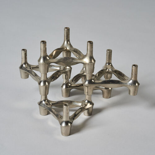 A Set of Five BMF Nagel Candleholders&nbsp;
