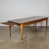 An Antique French Oak Plank Top Dining Table - 3