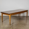 An Antique French Oak Plank Top Dining Table