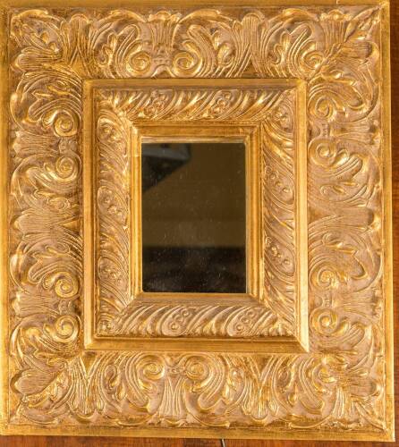 A Contemporary Gilt Framed Mirror