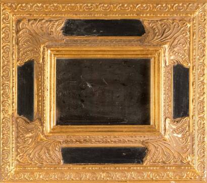 A Contemporary Gilt Framed Mirror