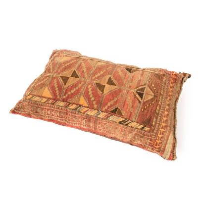 Hand Knotted Persian Saddle Bag Cushion