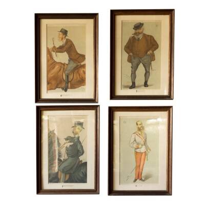 4 Framed Spy Characters