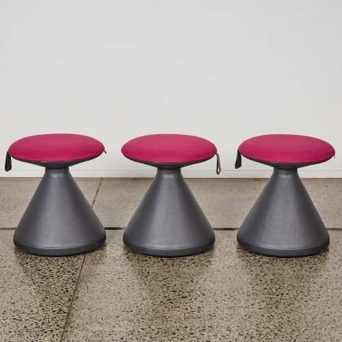 A Trio Of Multi Purpose Stools Designed By Claudio Bellini For Fursys Group