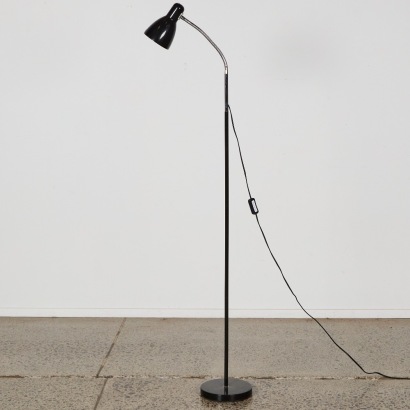 A Minimal Gooseneck Floor Lamp