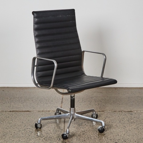 An Eames EA-109 Aluminium Group Chair By ICF