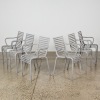Suite of Six Pip-E Indoor/Outdoor Chairs by Starck Made in Italy