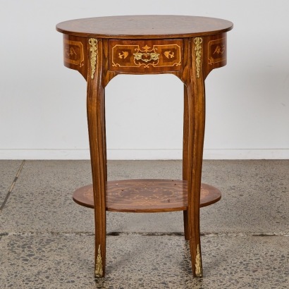 A French Baroque Style Side Table