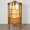 A French Baroque Style Glass Cabinet