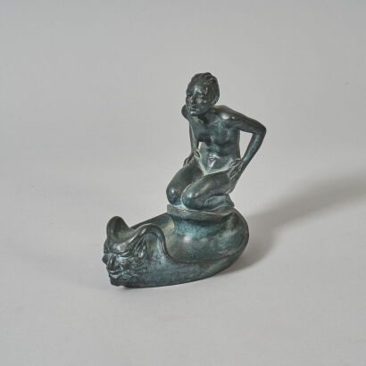 An Art Deco Bronze by Bergo