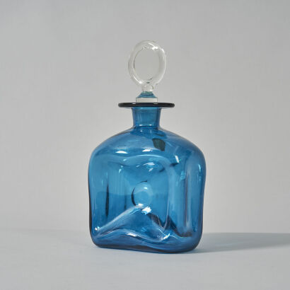 A Holmegaard Kluk Kluk Decanter